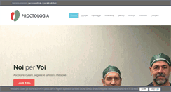 Desktop Screenshot of proctologia.biz